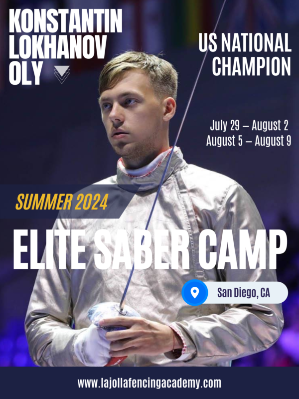 2024 Elite Saber Camp with Konstantin Lokhanov OLY