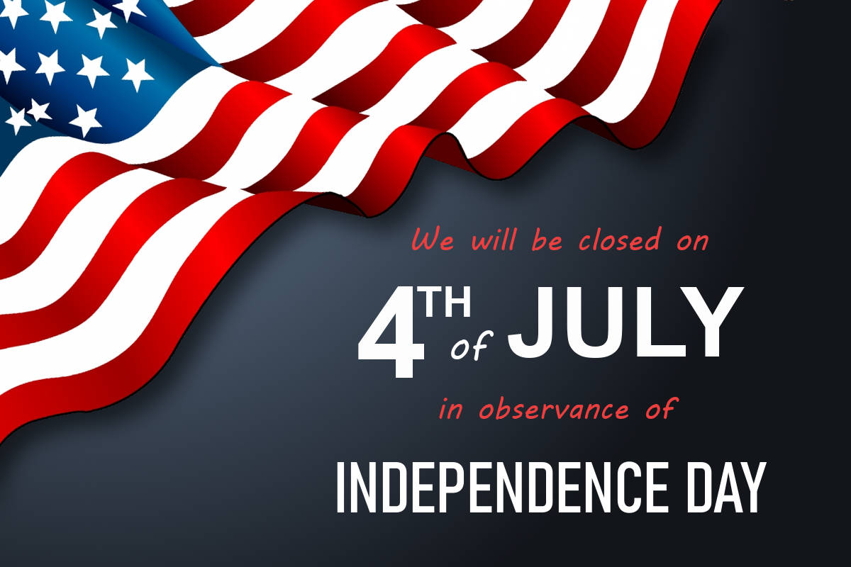 LJFA will be closed in Observance of Independence Day