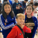 Top 8: Diana, Vince, Michelle. Portland Super Youth Circuit, February 2020
