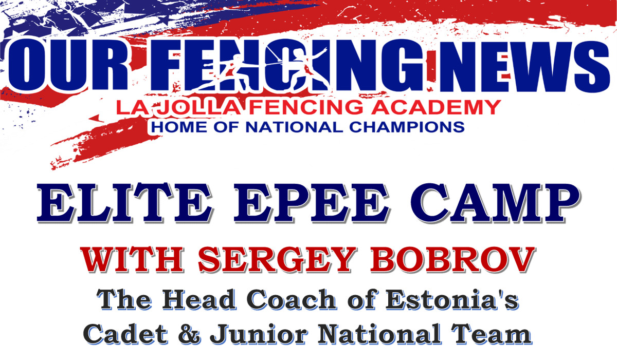 Elite Epee Camp with Sergey Bobrov, the head coach of Estonia's Cadet & Junior National Team