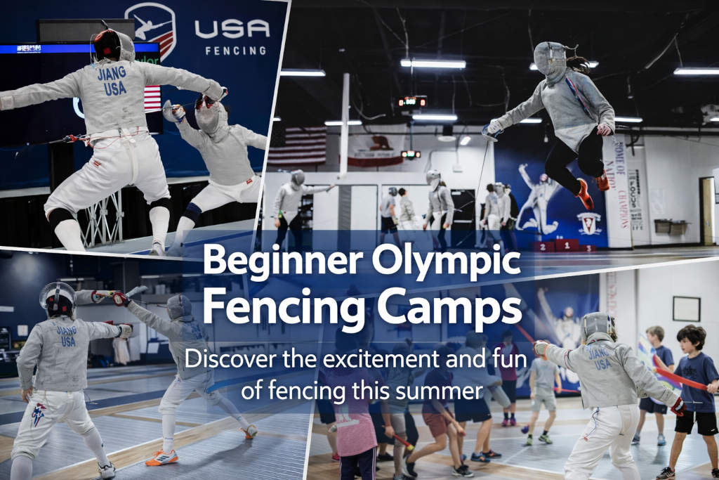 Olympic Fencing Camps. Discover the excitement and fun of fencing this summer