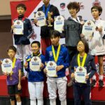 Edwin Pi 5th and Eric Su 7th, Y12 Men's Saber | AFM Super Regional SYC/RJCC/ROC, Santa Clara, November 2025