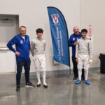 Fortune Fencing Summer RYC 2022, Ontario. Coaches, Julianm, Adrian