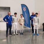 Fortune Fencing Summer RYC 2022, Ontario. Coaches, Julian, Adrian, Titus