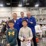 Fortune Fencing Summer RYC 2022, Ontario. Coaches, Tyler, Kyle