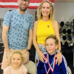 Ilya with his family. SD Youth Cup Championship, May 2022