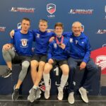 Sam 5th Cadets, with coaches. MS Summer Nationals, July 2022, Minneapolis