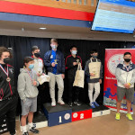 Sam Gold, Podium. Battle of the Bay Div1 ROC, San Jose, February 2022