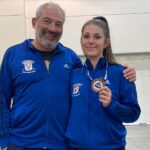 South Coast RJCC/ROC, Pasadena, September 2022 | Maria Bronze Junior WS with the head coach Dmitriy Guy