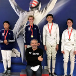 Asher 1st, Michelle 2nd. San Diego Cup, January 2020