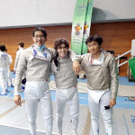 Cadet World Cup, Sofia, November 2021. Anthony 4th place. Team Event