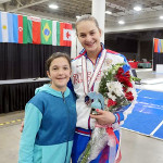 Diana with Sofia Velikaya
