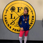 Maria: 3rd place at Laguna Saber Cup