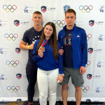 Maria with LJFA Coaches: Bronze Div A at Anaheim RJCC, May 2021