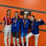 San Diego Cup 02/12/18 LJFA Athletes got gold, silver and bronze