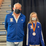 Vidana Bronze. With coach Dmitriy. SYC, San Jose, CA, November 2021