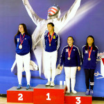 SAN DIEGO CUP, June 2019, LFA Medalists Y14 Women Saber: Maria Silver, Michelle Bronze, Diana Bronze