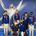 SPARTAK Athletes top 5 places. San Diego Youth Saber Cup #1, La Jolla, CA, September 2021